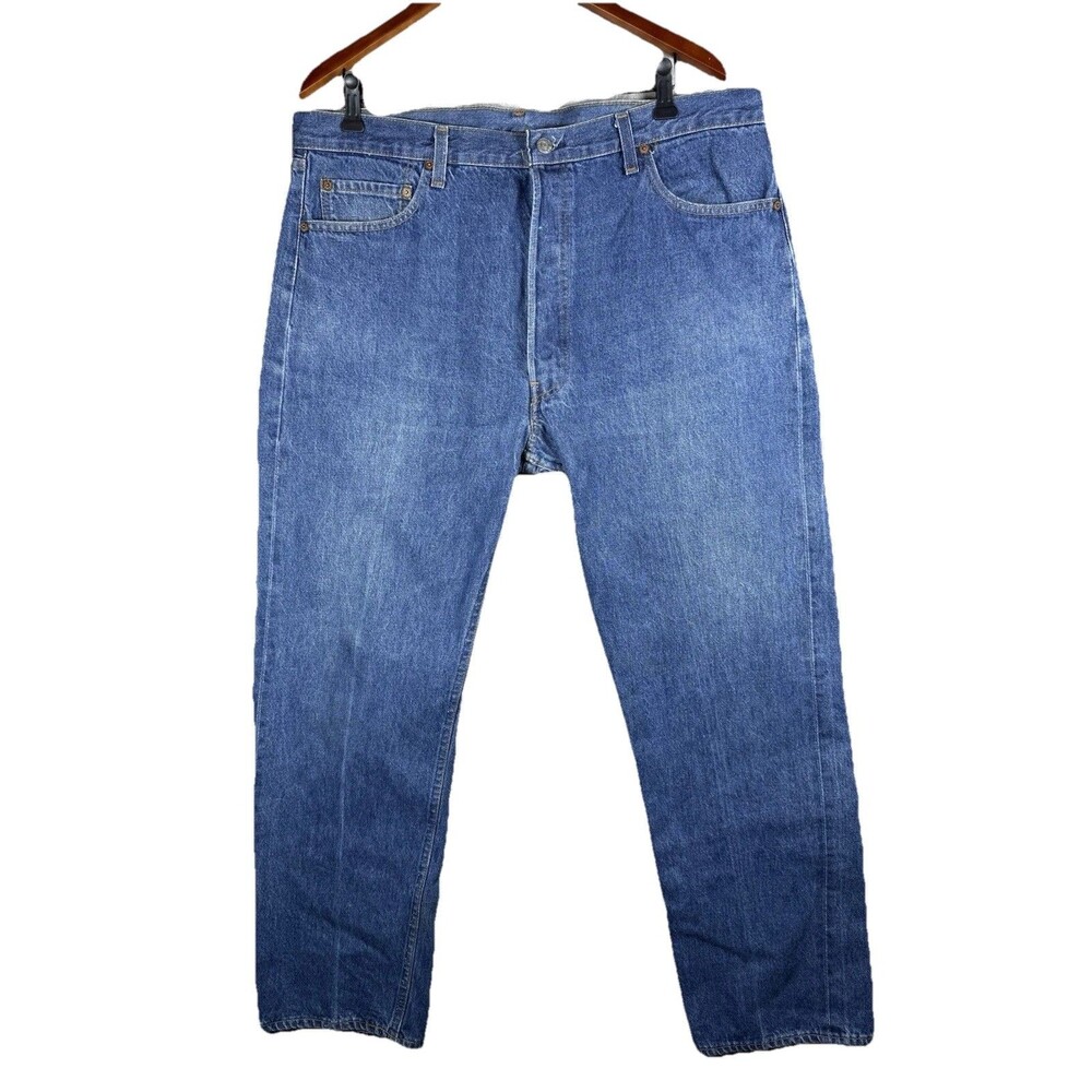 Vintage‎ 1997 Levi’s 501 Shrink To Fit Jeans Mens 38x30 (Tagged 42x34) 90s